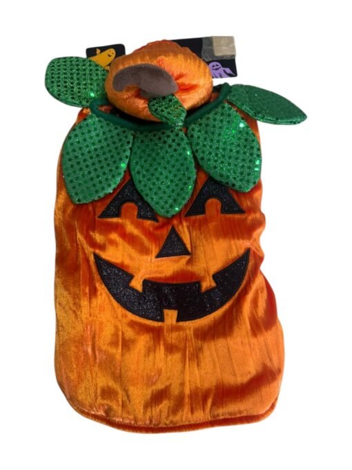Ropa Disfraz Calabaza Perro Halloween Para Mascota Talla S_6