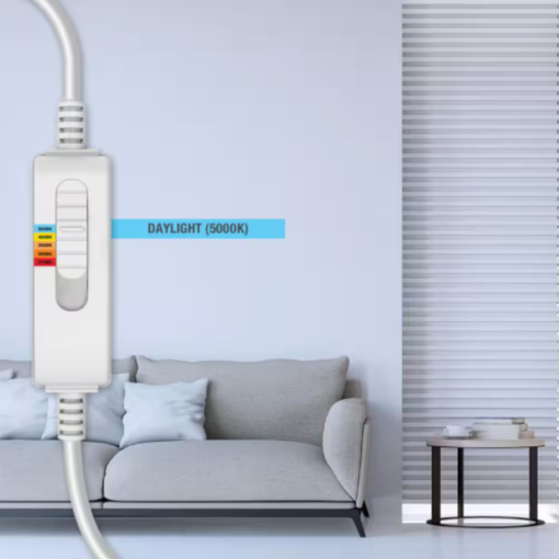 Lampara Led Empotrada Ultradelgada Circular Sin Carcasa 6in_10