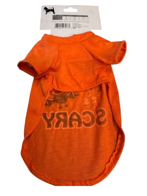 Camiseta Ropa Disfraz Para Perro Halloween Calabaza Talla S_5