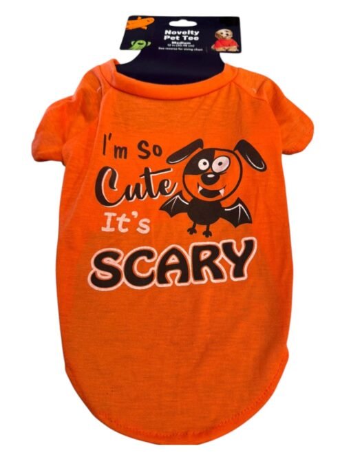 Camiseta Ropa Disfraz Para Perro Halloween Calabaza Talla M_7