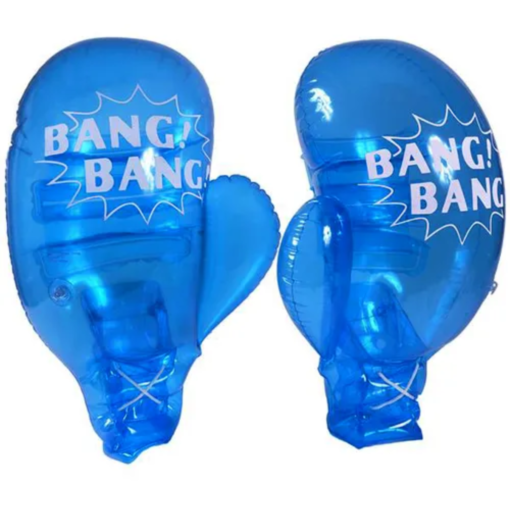 2pz Guantes Boxeo Inflables Juguete Entrenamiento Para Niños_0