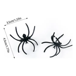 Anillos Araña Plastico Variados Tematica Fiesta De Halloween_5