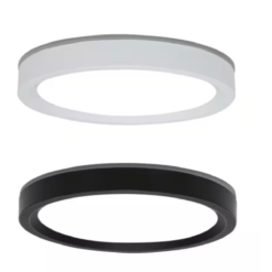 Lampara Techo Led Empotrada Interior Redonda Bronce Aceitado_0