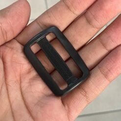 Pasacinta Hebilla Ajustador 3.8 Cm Cincha Negro 100 Piezas_5