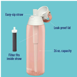 Brita Botella De Agua Filtrada Prueba De Fugas Premium 26oz_2