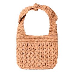 Bolso De Hombro Para Dama Paja Tejida Beige A New Day_0