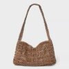 Bolsa De Hombros Para Dama Con Cuentas Marron A New Day_0