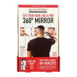 Espejo Portatil 3 Vias Resistente y Compacto Self-cut System_2