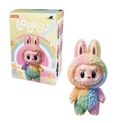 Figura Peluche Aleatorio The Monster Labubu Rainbow Bunny_2