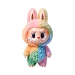 Paquete 6 Labubu Arcoiris Pop Mart The Monsters Peluche_2