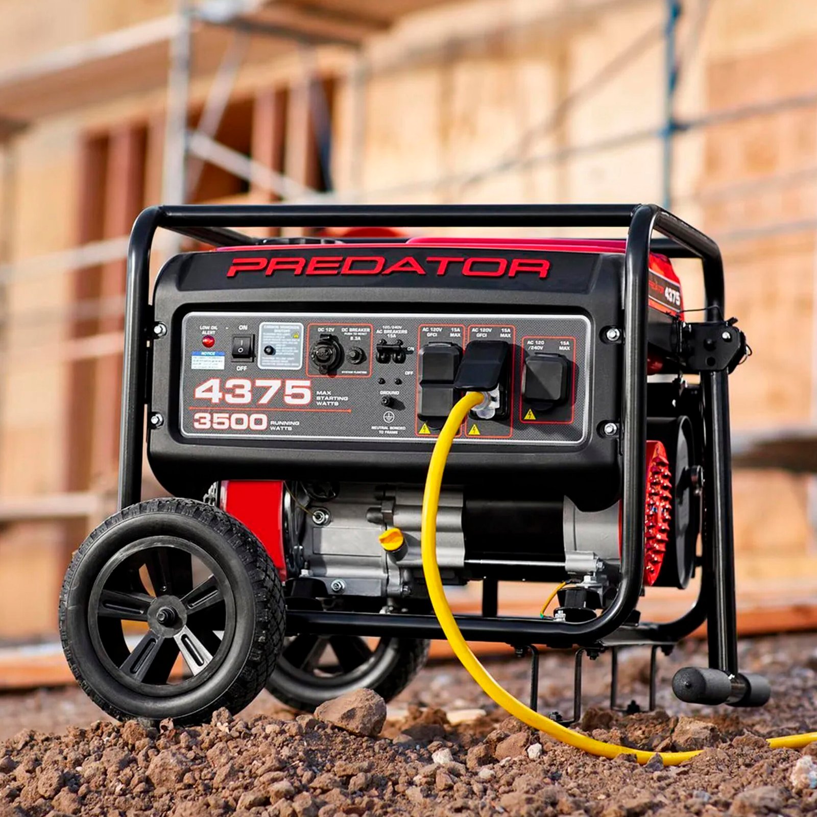 Generador Luz Portatil Electrico Gasolina Predator 4375Watts_4 Generador Luz Portatil Electrico Gasolina Predator 4375Watts_4