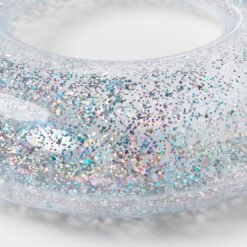 Flotador Inflable Transparente Brillante Plateada Sun Squad_3