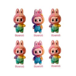 Paquete 6 Labubu Arcoiris Pop Mart The Monsters Peluche_3