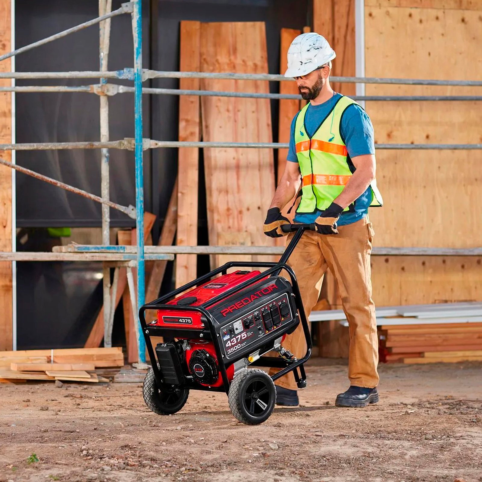 Generador Luz Portatil Electrico Gasolina Predator 4375Watts_3 Generador Luz Portatil Electrico Gasolina Predator 4375Watts_3