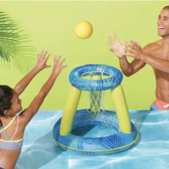 Inflable Juego Basketball Alberca Deporte Acuatico Flotante_5