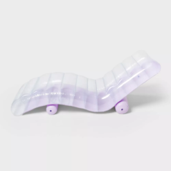 Flotador Hamaca Acuatico Inflable Para PiscinaAlberca Morado_1