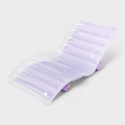 Flotador Hamaca Acuatico Inflable Para PiscinaAlberca Morado_0