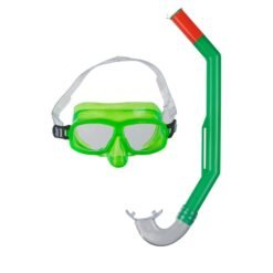 Kit Mascara Visor + Tubo Respirador Para Buceo Swimgear_0