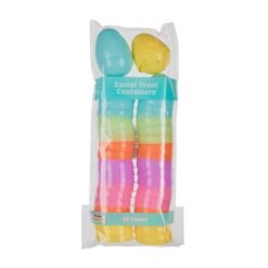 Huevos Pascua Cascarones Vacios Plasticos 20 Piezas Colores_1