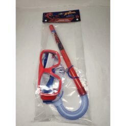 Set Gafas Visores Buceo y Snorkel Para Niños Spider-Man_1