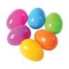 Huevos De Pascua Cascarones Plastico 18 Piezas Colores_0