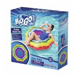 Flotador Inflable Salvavidas Piscina H2O GO Rainbow Ribbon_2