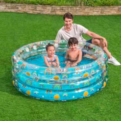 Alberca Infantil Inflable Redonda Rainbow Splash Bestway_3
