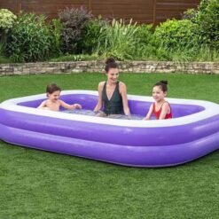 Alberca Piscina Familiar Inflable Rectangular H2o Go Bestway_2