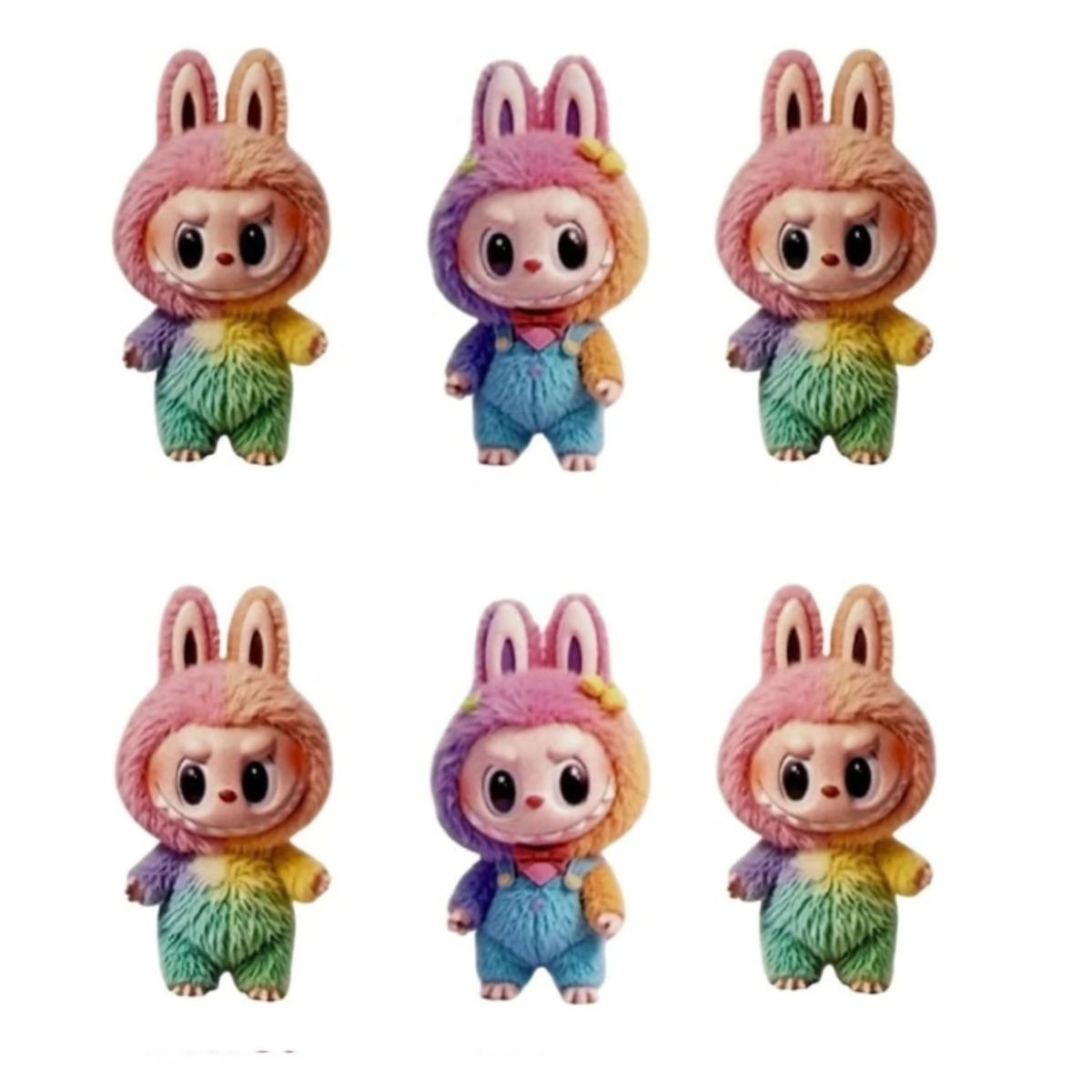 Labubu Figura Peluche Sorpresa The Monster Rainbow Bunny_1 Labubu Figura Peluche Sorpresa The Monster Rainbow Bunny_1