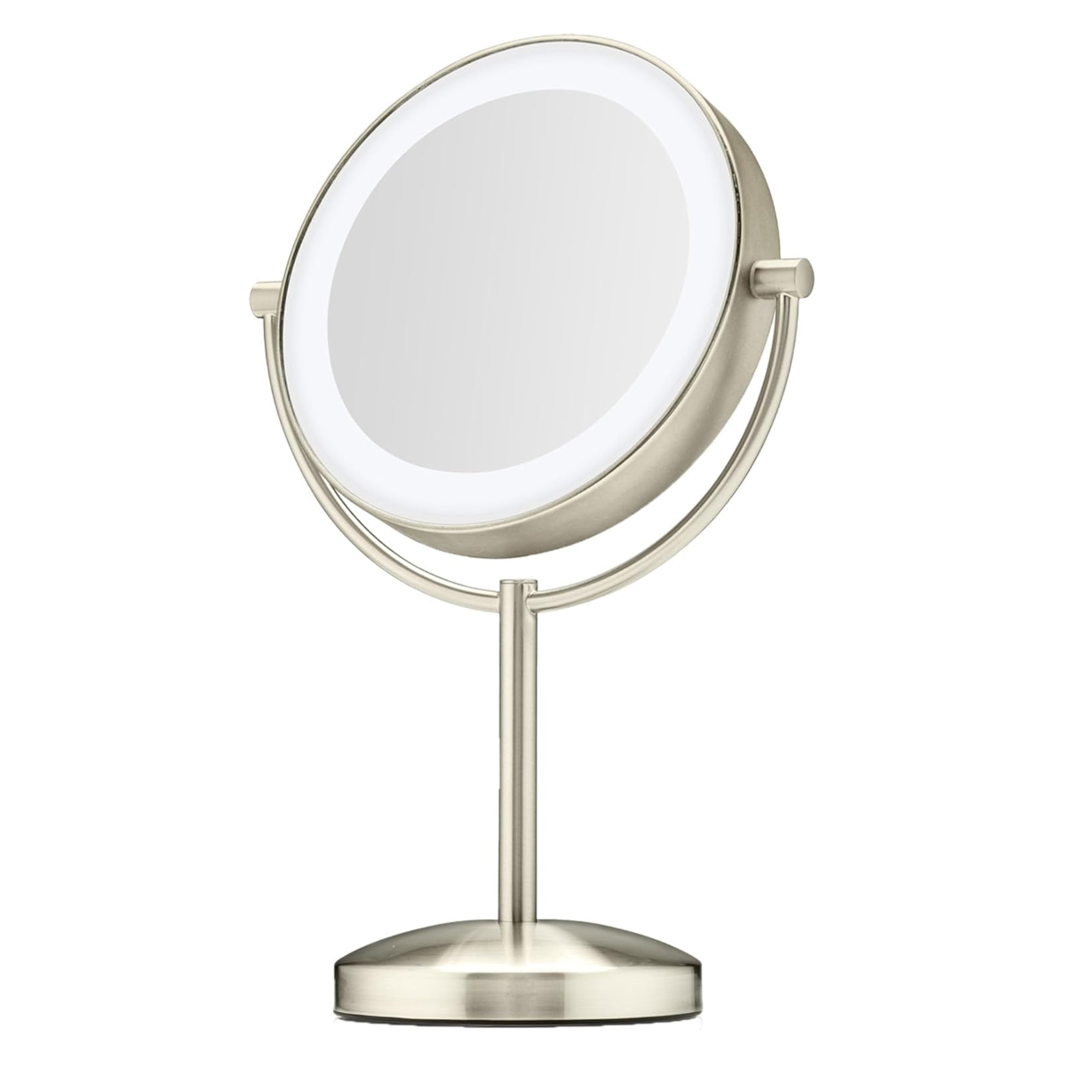 Conair Espejo Tocador Cromado Redondo Luz Led Maquillaje_4 Conair Espejo Tocador Cromado Redondo Luz Led Maquillaje_4