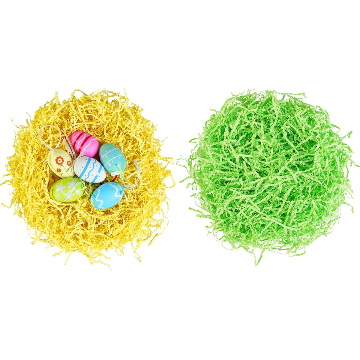 Relleno Papel Arrugado Triturado De Zacate Decorativo 5pz_11 Relleno Papel Arrugado Triturado De Zacate Decorativo 5pz_11