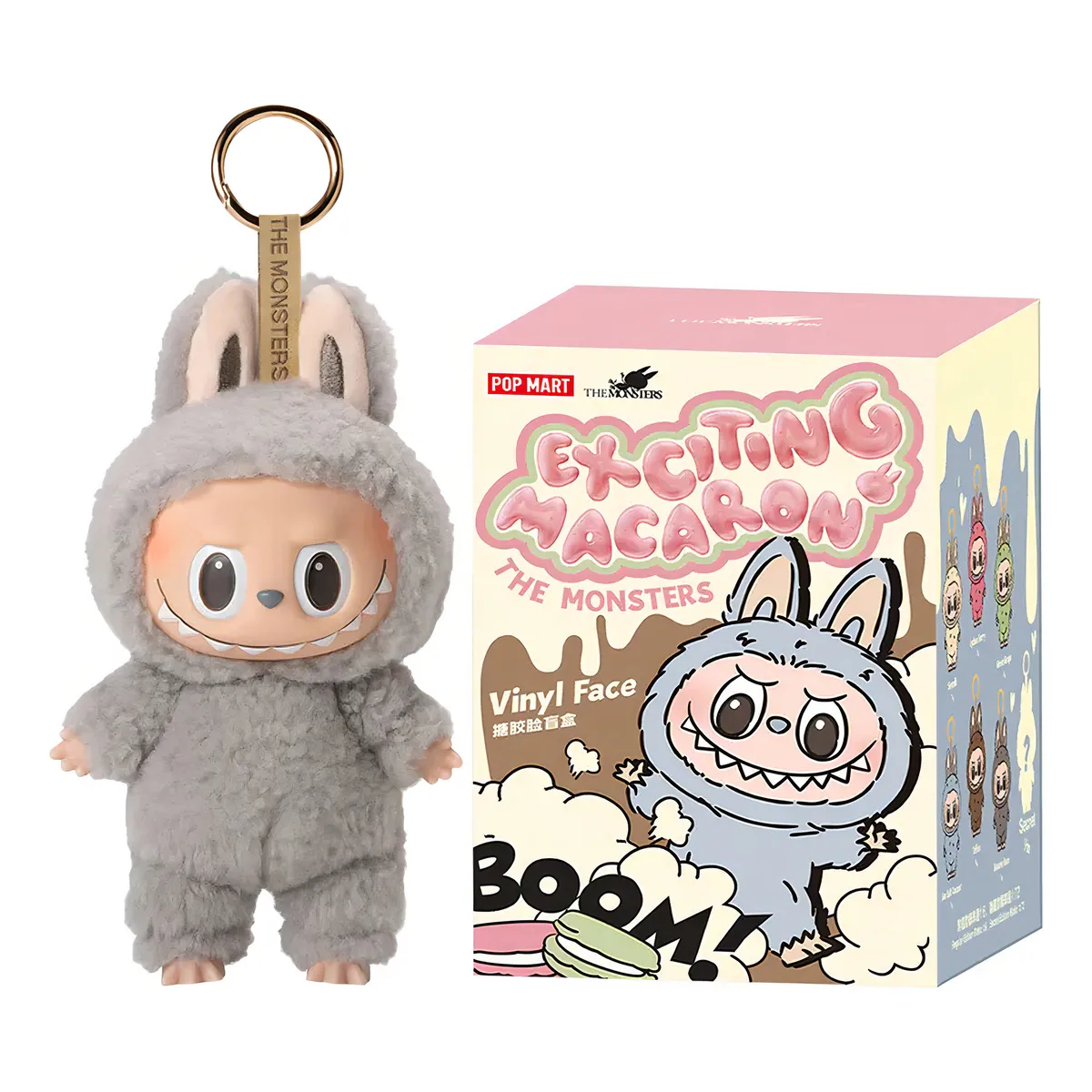 Labubu Peluche Exciting Macaron The Monster Figura Popmart_0 Labubu Peluche Exciting Macaron The Monster Figura Popmart_0