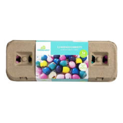 Huevos De Pascua Way To Celebrate Confetti 12 Piezas Colores_0