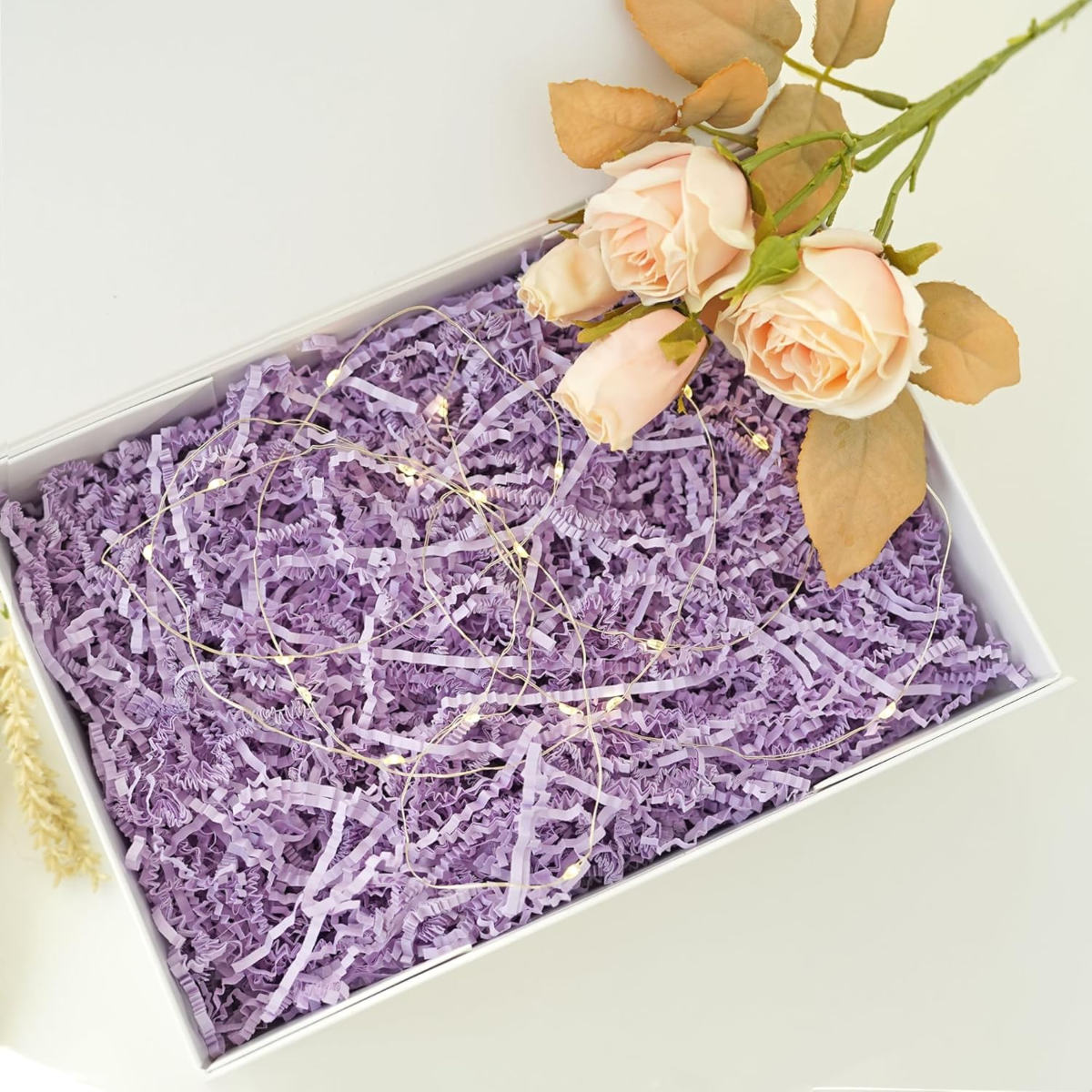 Relleno Papel Arrugado Triturado De Zacate Decorativo 5pz_1 Relleno Papel Arrugado Triturado De Zacate Decorativo 5pz_1