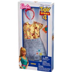 Ropa Barbie Accesorios Toy Story Fashion Top Falda Vaquera_0