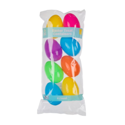 Huevos Pascua Cascarones Vacios Plasticos 8 Piezas Colores_1