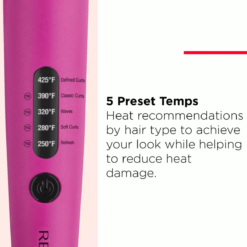 Rizador Para Cabello Precision Revlon Easy Heat 1 Ceramica_3