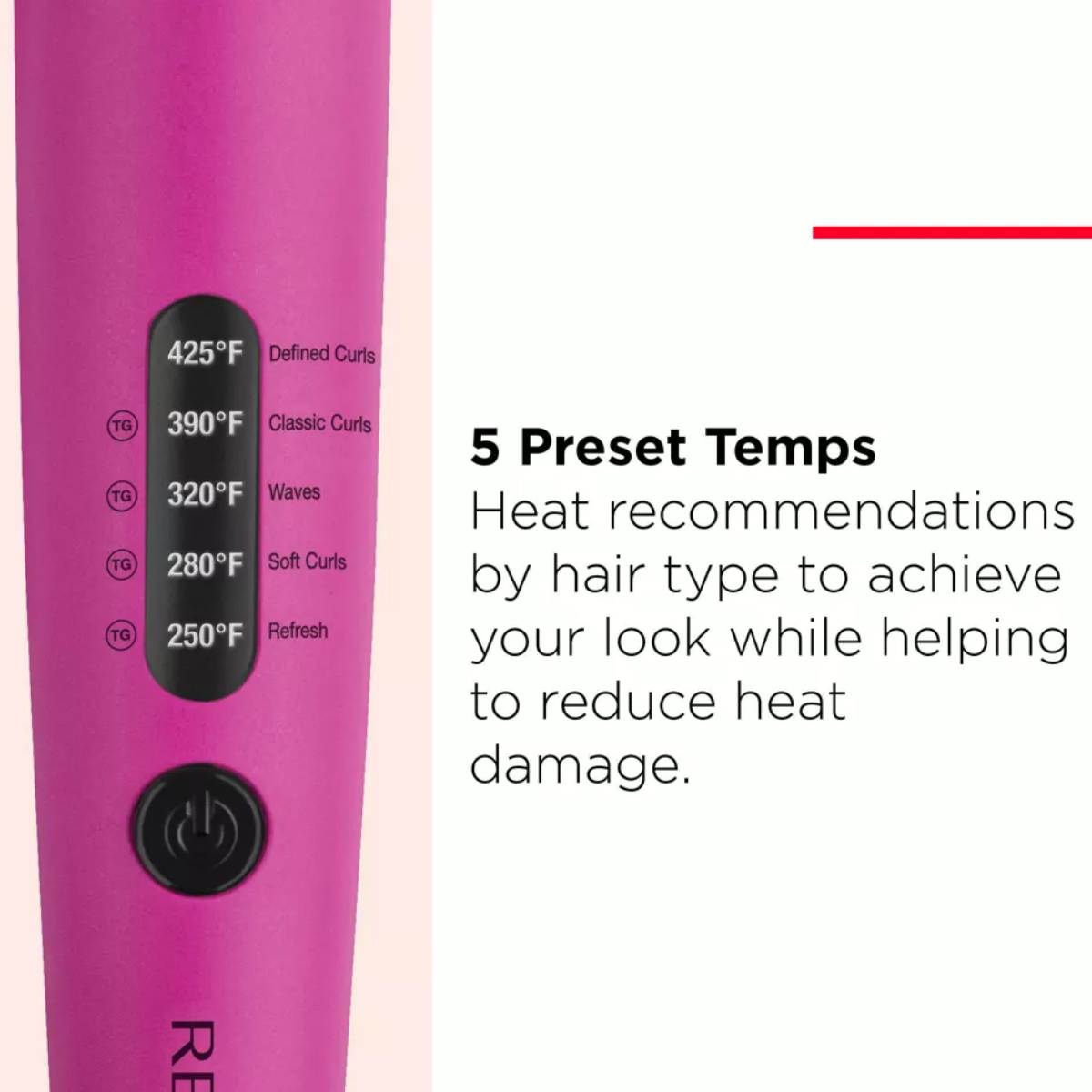 Rizador Para Cabello Precision Revlon Easy Heat 1 Ceramica_3 Rizador Para Cabello Precision Revlon Easy Heat 1 Ceramica_3