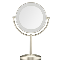 Conair Espejo Tocador Cromado Redondo Luz Led Maquillaje_3