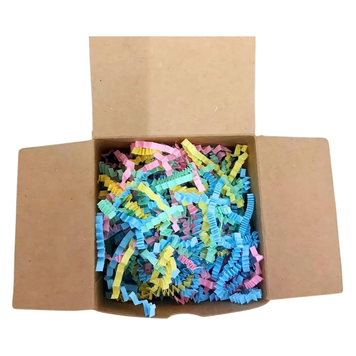 Relleno Papel Arrugado Triturado De Zacate Decorativo 5pz_6 Relleno Papel Arrugado Triturado De Zacate Decorativo 5pz_6