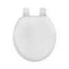 Asiento Inodoro Suave Baño Mainstays Memory Foam Slow Close_0