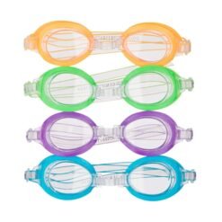 Paquete 4 Goggles Lentes Infantiles Multicolor Para Natacion_0