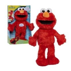 Juguete Peluche Infantil Hazle Cosquillas Elmo Plaza Sesamo_1