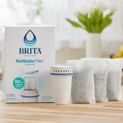 Kit Filtracion De Agua Recargable Brita Filtro Reutilizable_2