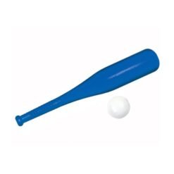 Bat Y Pelota De Plastico Azul Beisbol Juguete Para Niños_2