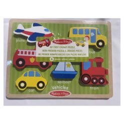 Rompecabezas Educativo Para Bebes Vehiculos Melissa & Doug_2