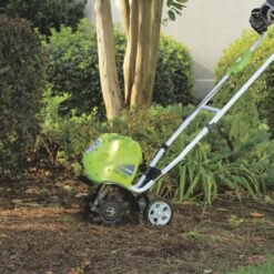 Cultivador Greenwork 40V Bateria Inalambrico Profesional 10”_3