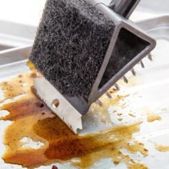 Cepillo Raspador Limpieza Multifuncional 3 en 1 Parrillas_4