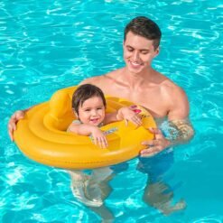 Flotador Inflable Barco Salvavidas Alberca Piscina Para Bebe_3