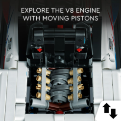 Lego Technic Nascar Next Gen Chevrolet Camaro ZL1 Juguete_3